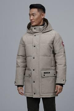 Chamarras Canada Goose Hombre Mexico - Emory Abrigos Beige TY3485126